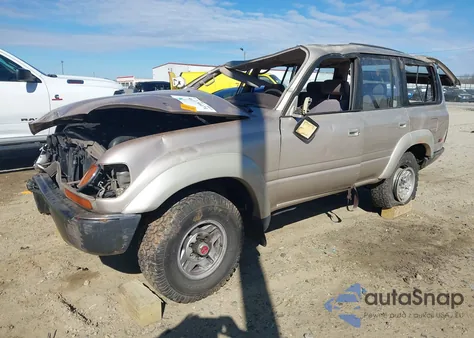 1991 Toyota Land Cruiser Fj80 from USA, damaged, VIN JT3FJ80W9M0016752